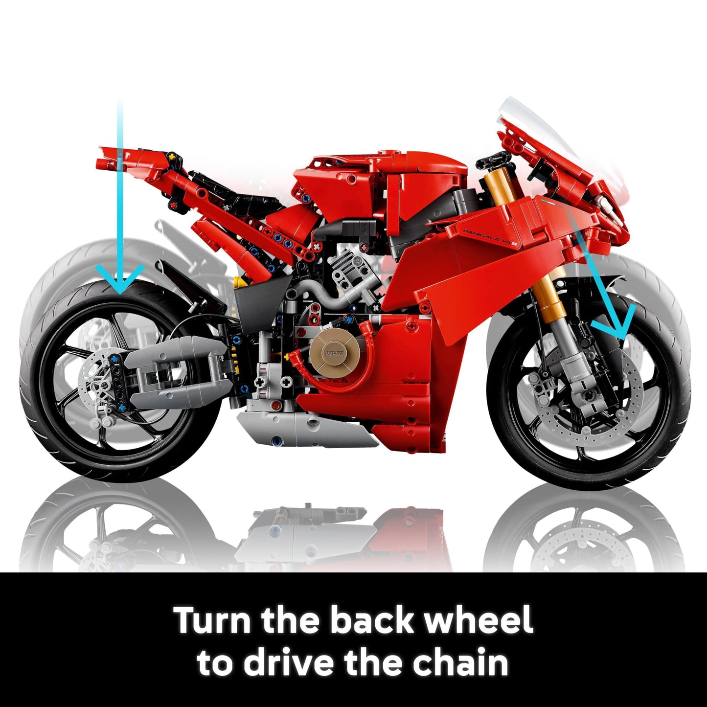 LEGO 42202 Technic Ducati Panigale V4 S Motorcycle Model