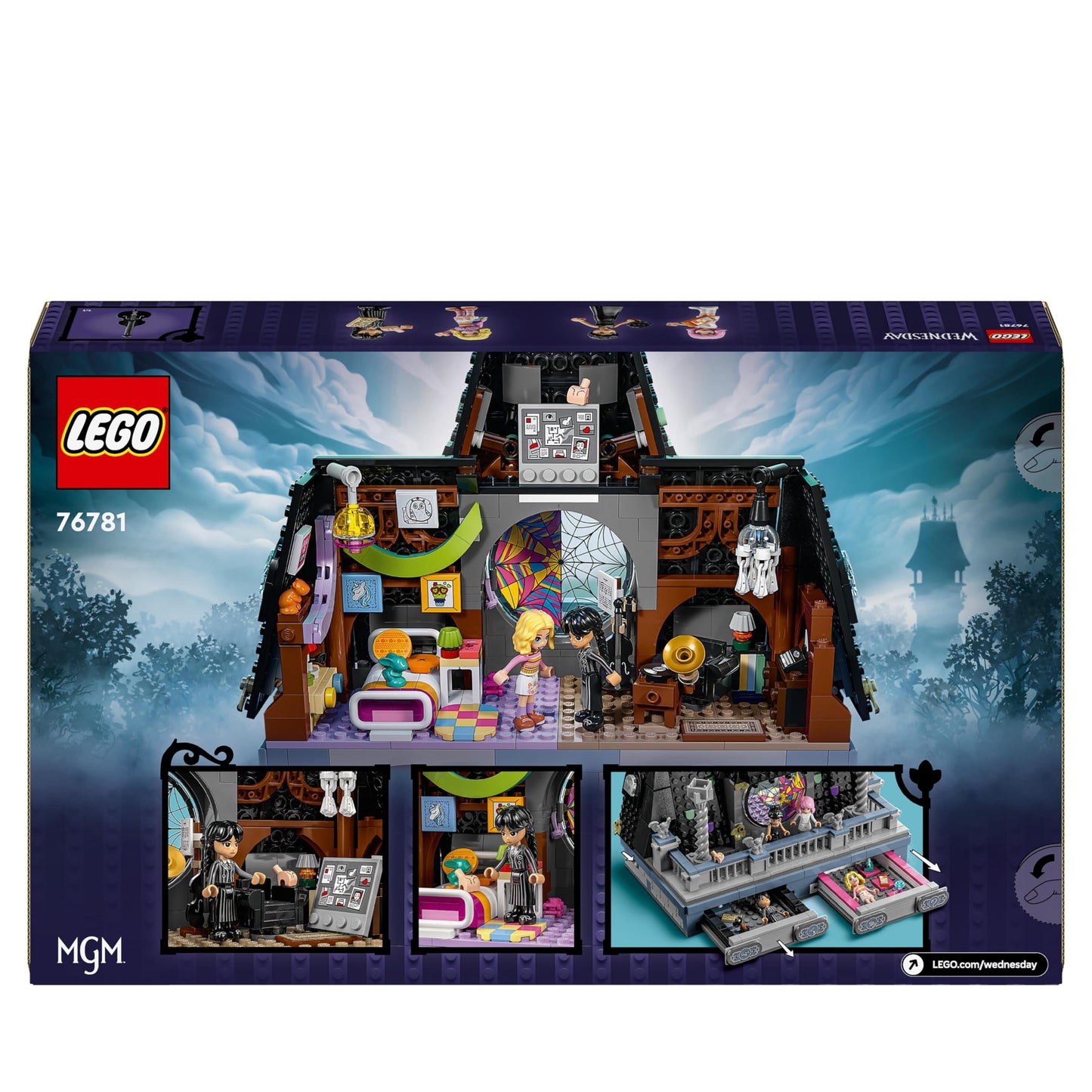 LEGO 76781 Wednesday & Enid's Dorm Room
