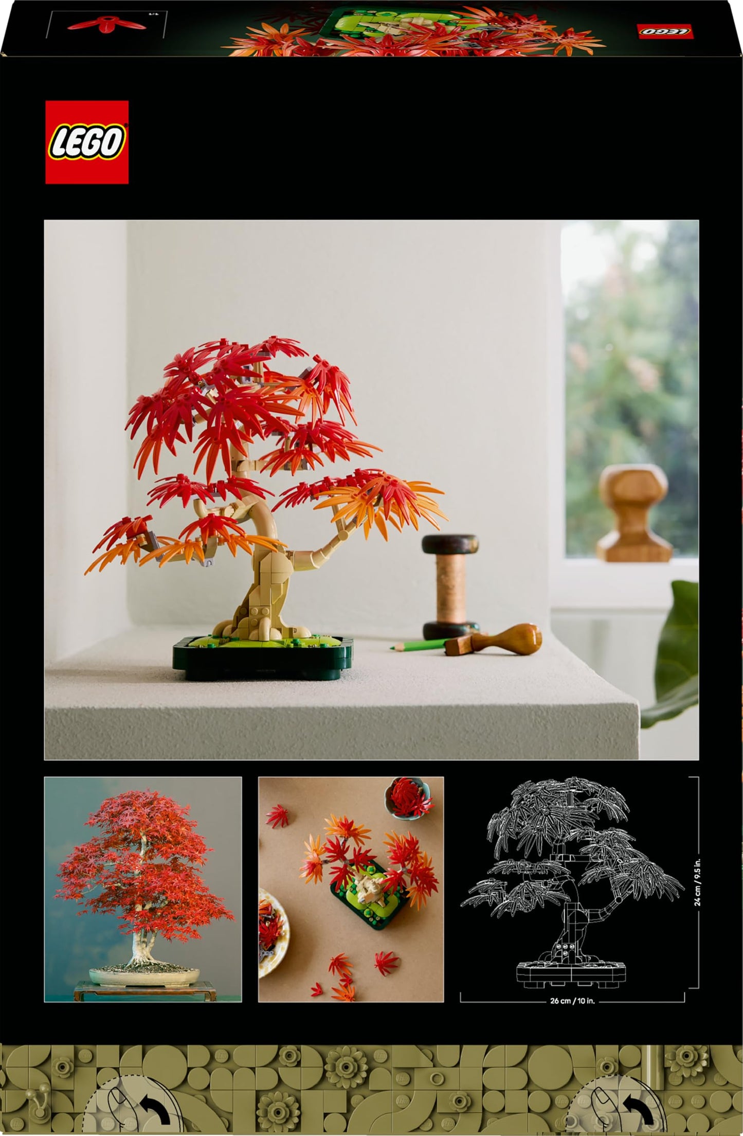 LEGO 10348 Botanicals Japanese Red Maple Bonsai Tree