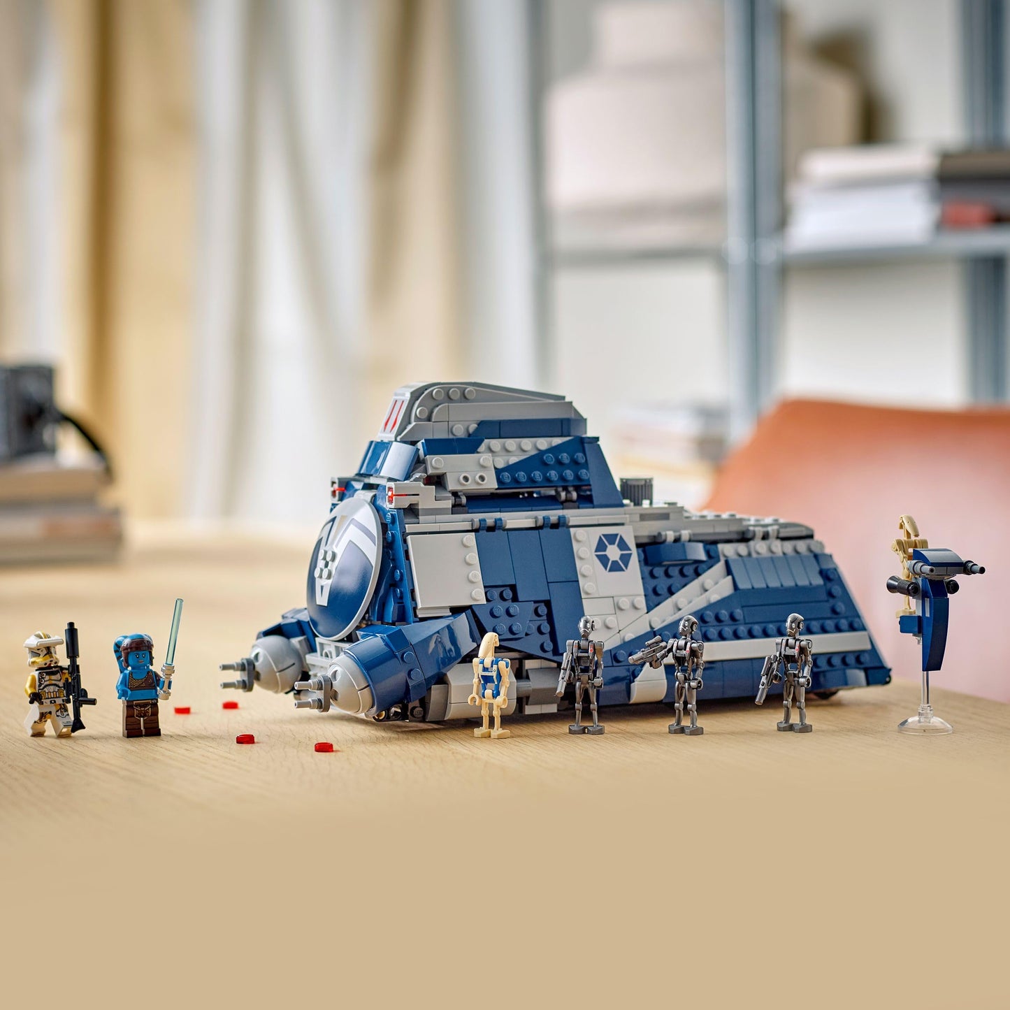 LEGO Star Wars 75435 Battle of Felucia Separatist MTT - Interactive Toy with a Speeder, 2 Minifigures & 10 Droid Figures