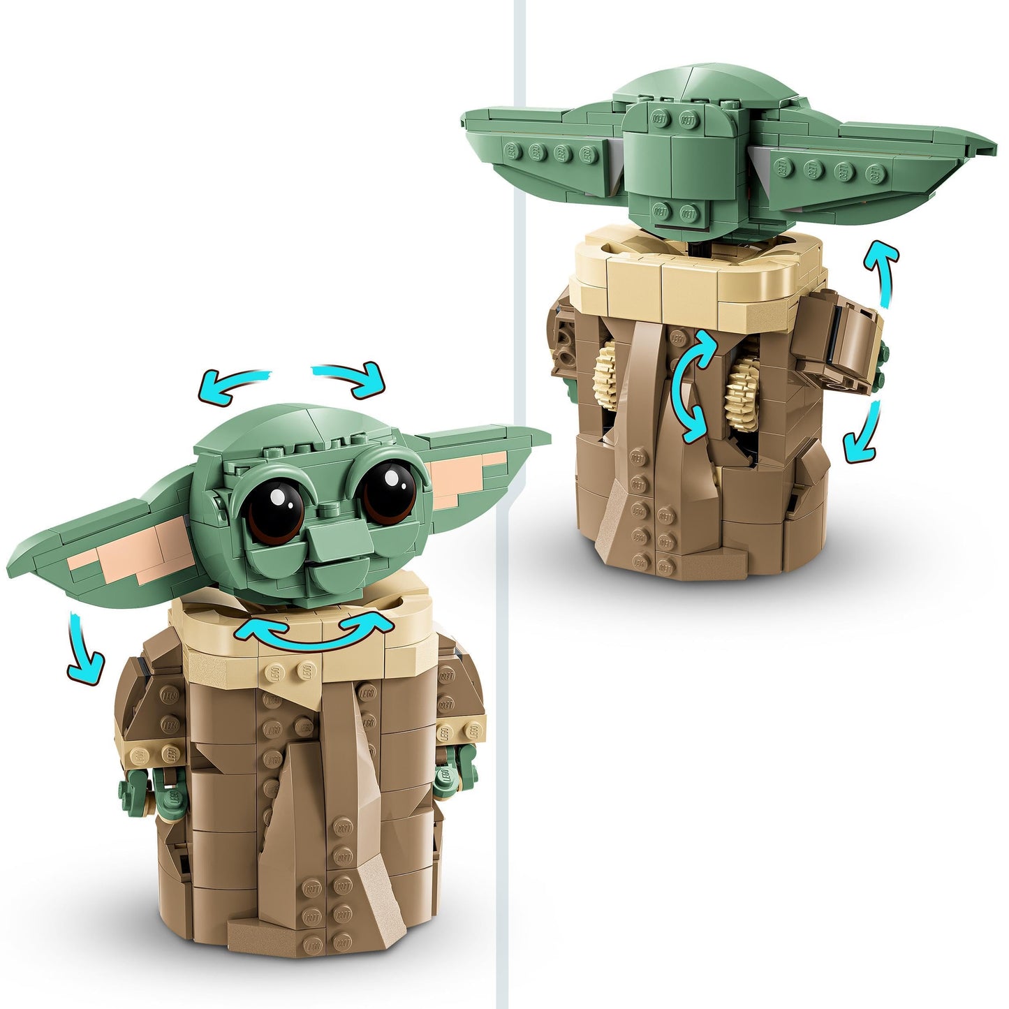 LEGO 75403 Star Wars Grogu with Hover Pram Building Toy Set
