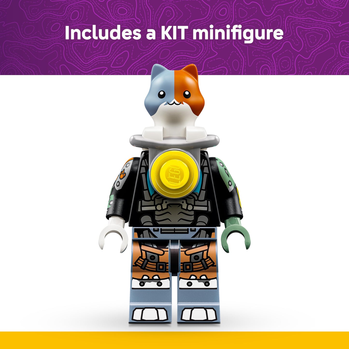 LEGO 7781 Fortnite KIT Toy - Interactive Figure w/Power Claw Pickaxe & Spinning Wheel