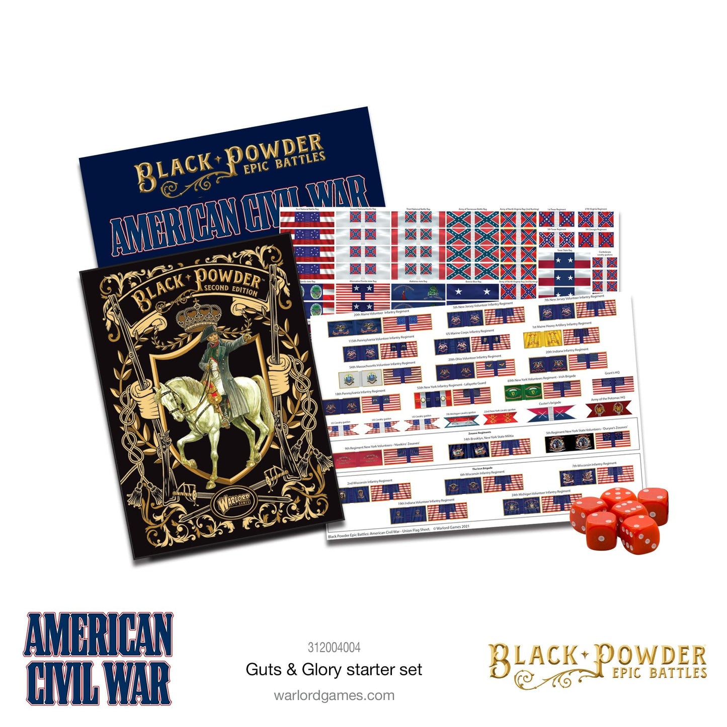 Black Powder Epic Battles - Guts & Glory - American Civil War Starter Set - Warlord Games