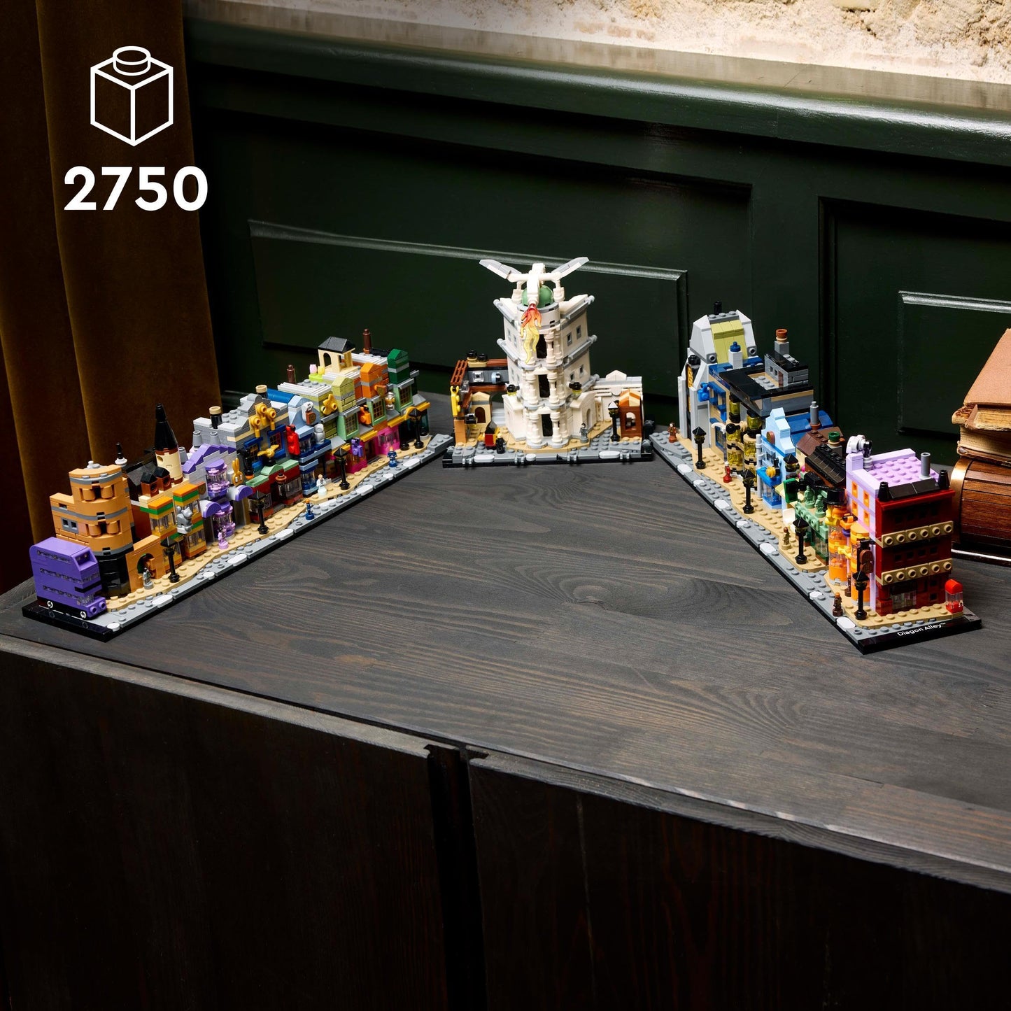 LEGO 76444 Harry Potter Diagon Alley Wizarding Shops Building Set