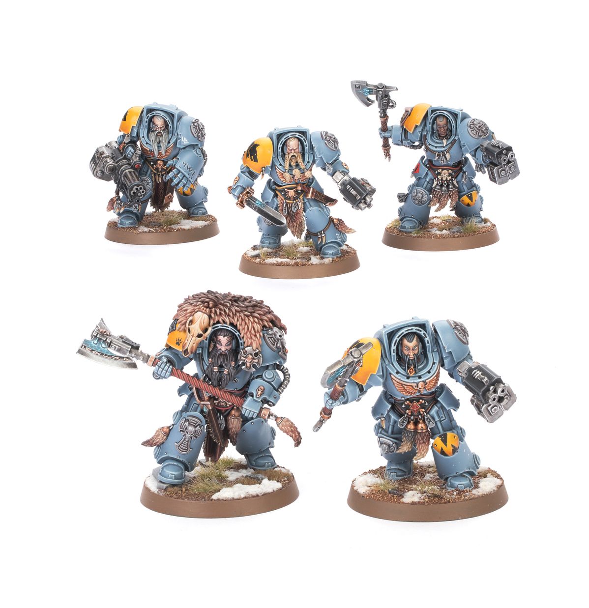 Space Wolves : Wolf Guard Terminators - Warhammer 40,000 - Games Workshop
