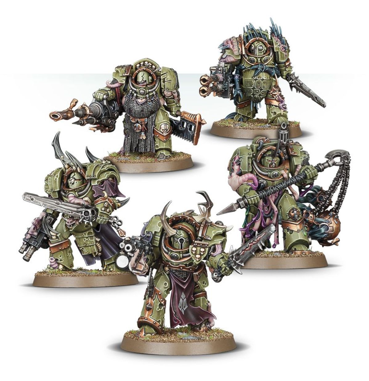 Death Guard : Blightlord Terminators - Warhammer 40K - Games Workshop