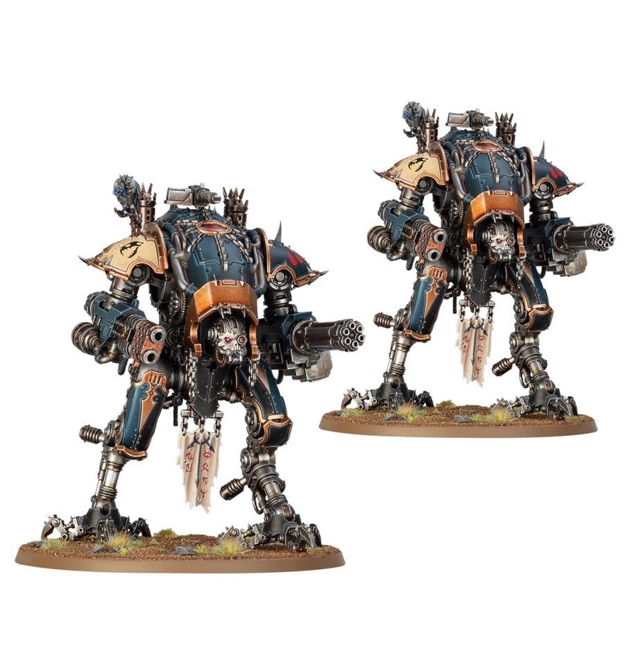 Warhammer 40K - Chaos Knights : War Dogs - Wardogs Karnivores Stalkers FBA