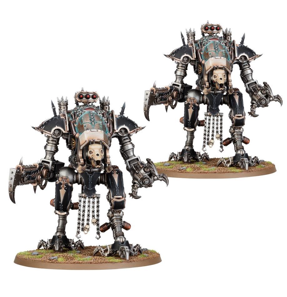 Warhammer 40K - Chaos Knights : War Dogs - Wardogs Karnivores Stalkers FBA