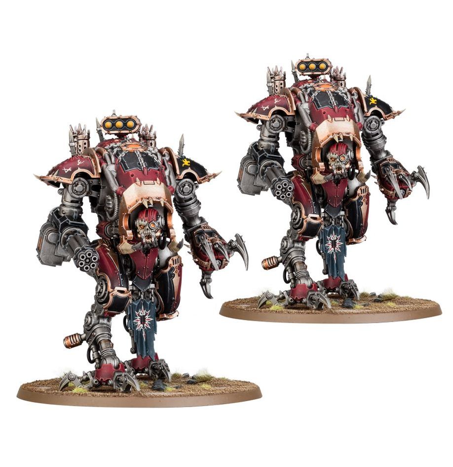 Warhammer 40K - Chaos Knights : War Dogs - Wardogs Karnivores Stalkers FBA
