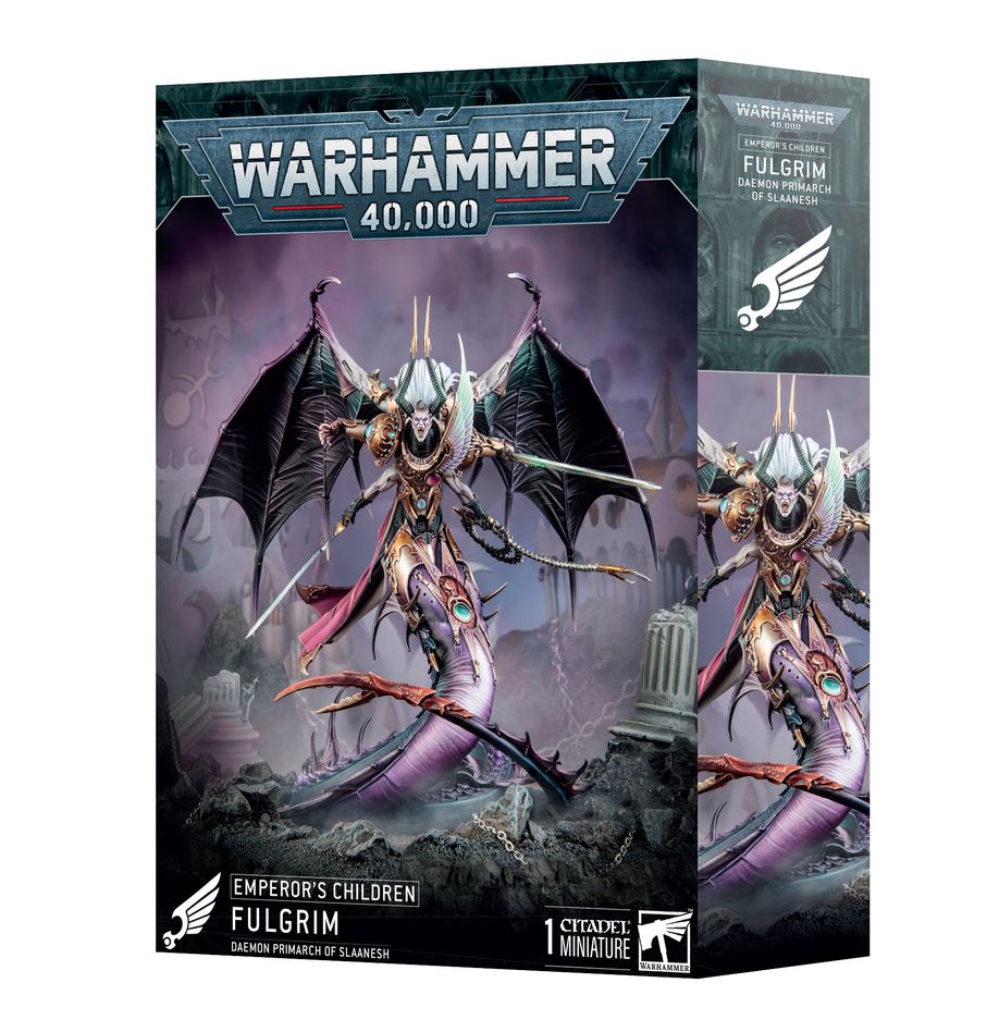 Warhammer 40,000 - Emperors Children : Fulgrim – Daemon Primarch of Slaanesh - Games Workshop