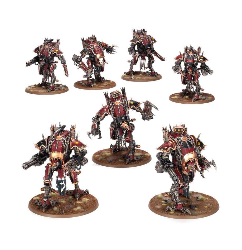 CHAOS KNIGHTS BATTLEFORCE : HOUNDPACK LANCE - Warhammer 40K - Games Workshop