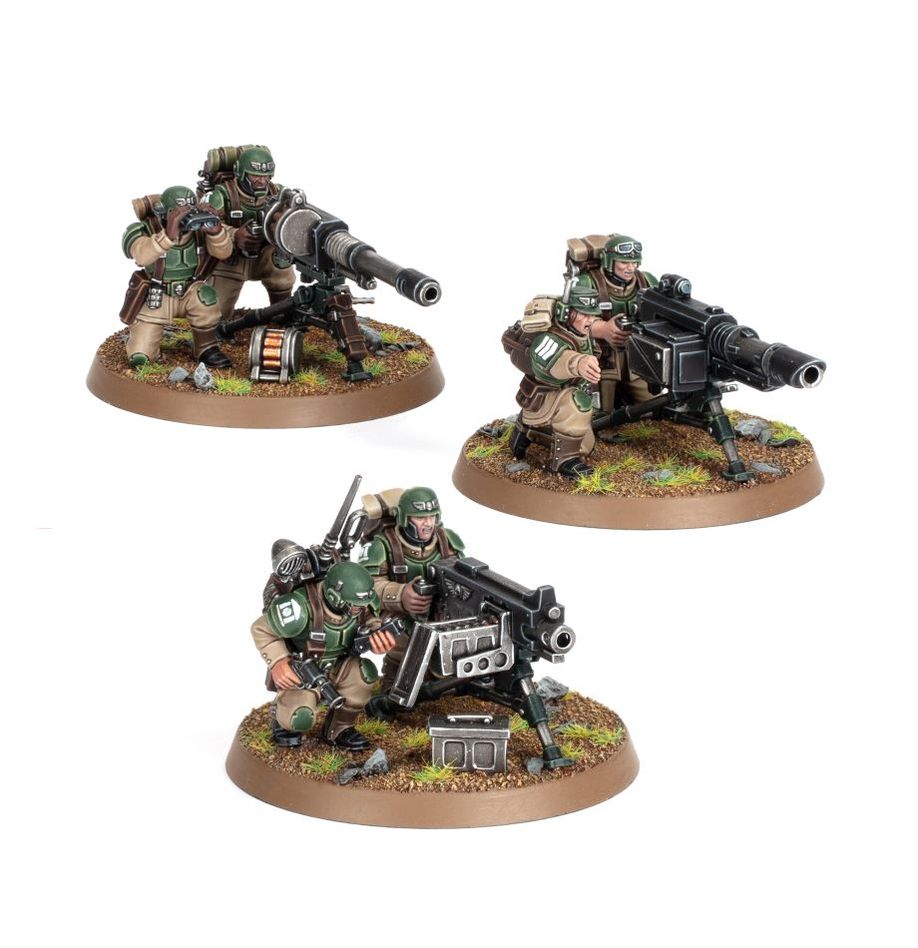 Astra Militarum : Heavy Weapons Squad - Warhammer 40K - Games Workshop