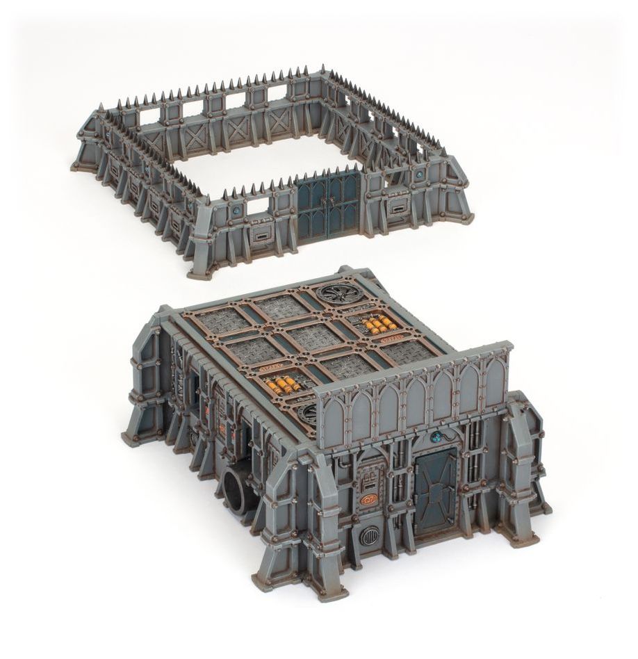 Games Workshop - Warhammer 40,000 - Battlezone Fronteris : STC Hab-Bunker & Stockades