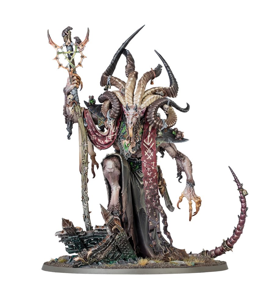 Games Workshop - Warhammer - Age of Sigmar - Skaven : Vizzik Skour Prophet of the Horned Rat