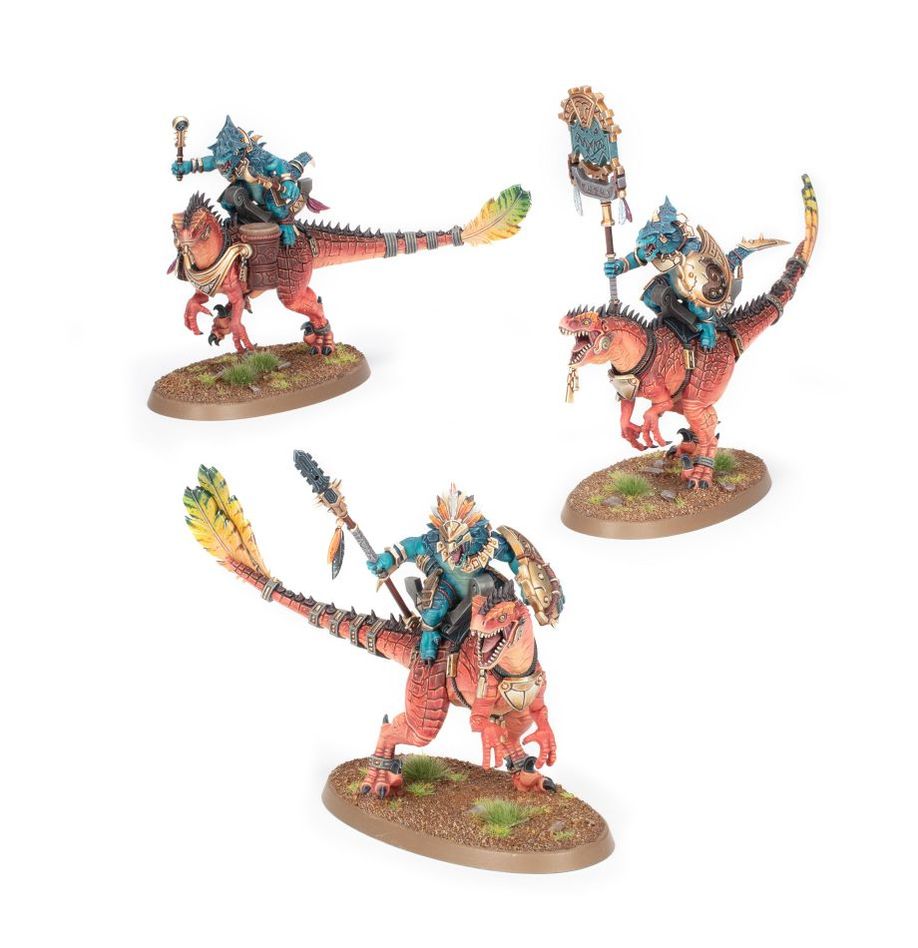Games Workshop - Warhammer Age of Sigmar - Seraphon : Aggradon Lancers