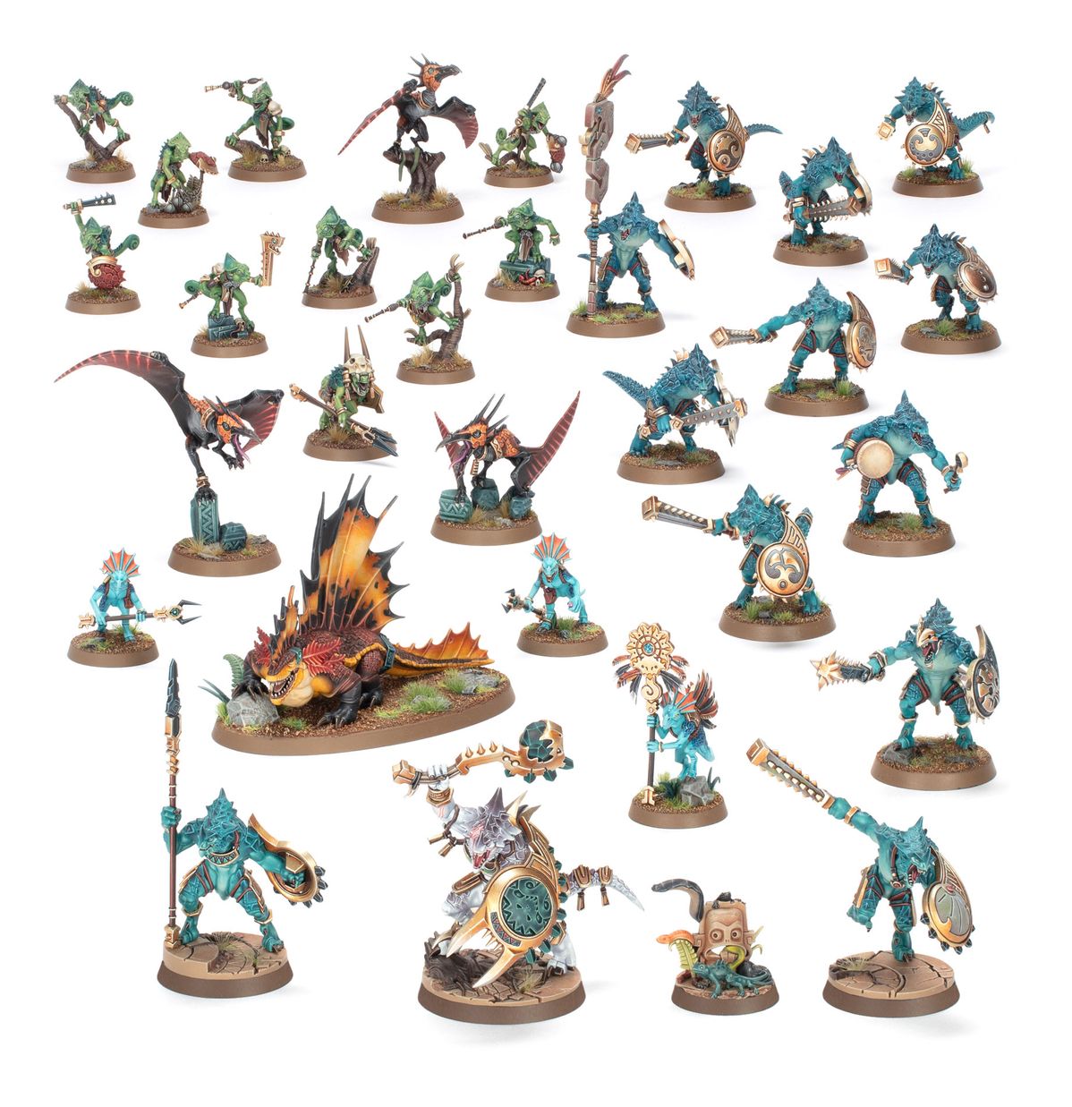 Spearhead : Seraphon - Sunblooded Prowlers - Warhammer Age of Sigmar - Games Workshop