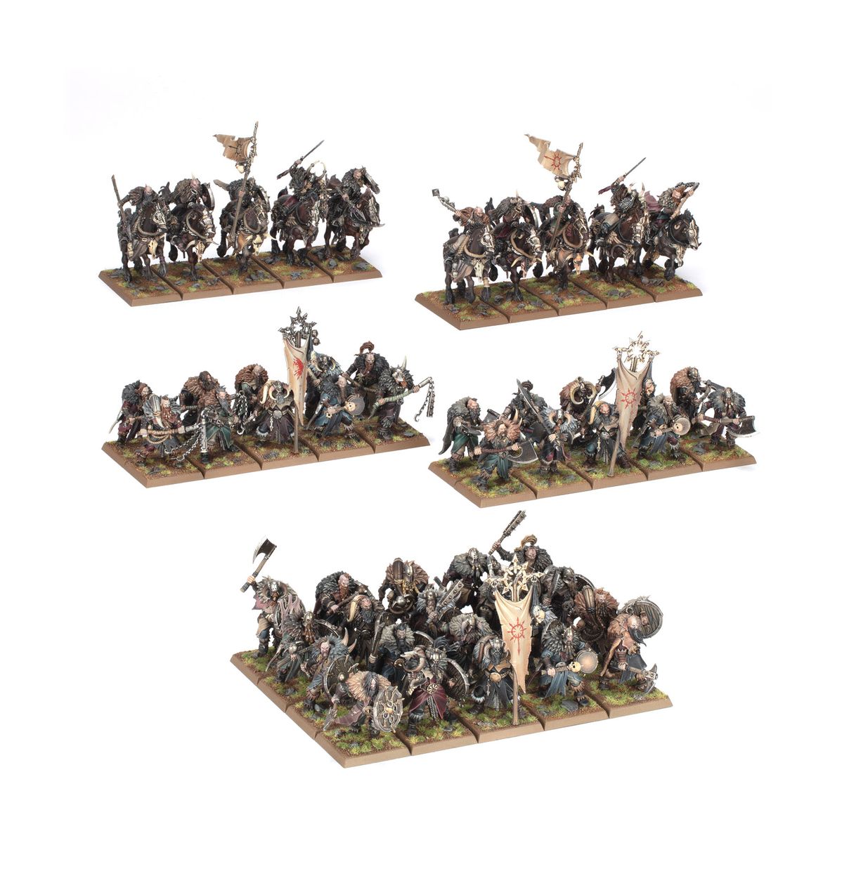 Chaos Marauders Army Reinforcement Boxed Set - Warhammer The Old World - Games Workshop