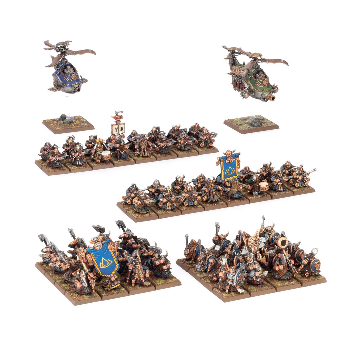 Battalion : Dwarfen Mountain Holds (Dwarf Boxed Set) - Warhammer The Old World - Games Workshop