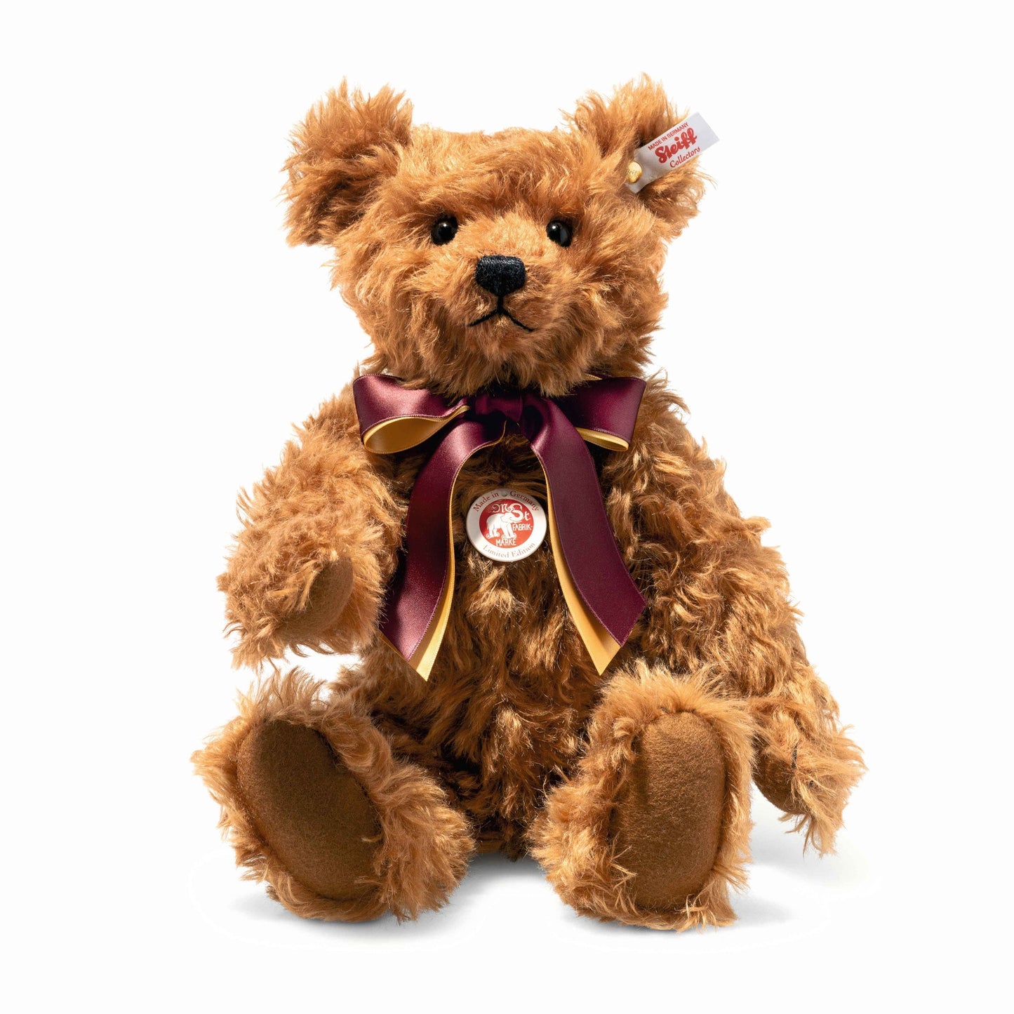 Steiff - 2023 British Collectors Teddy Bear - Mohair - 35cm 691447 STK
