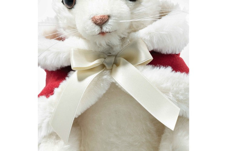 Steiff 007545 - Christmas Rabbit Mohair 22cm - Limited Edition of 1225 Pieces