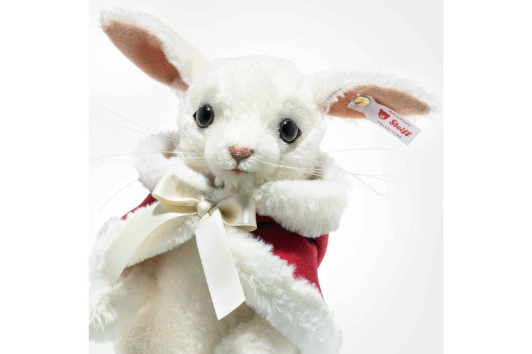 Steiff 007545 - Christmas Rabbit Mohair 22cm - Limited Edition of 1225 Pieces