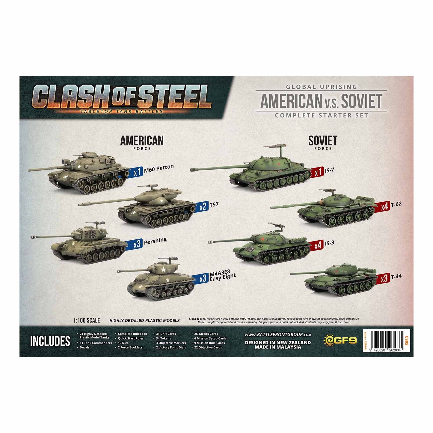 Clash of Steel - Global Uprising : American vs Soviet CS05