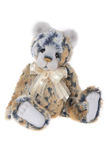 Charlie Bears 2023 Ticker Tape Secrets Collection Plush Teddy Bear With Bow
