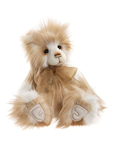 Charlie Bears - Nadine | 2022 Teddy Bear Plush - Fully Jointed Collectable Cuddly Soft Gift - 15"