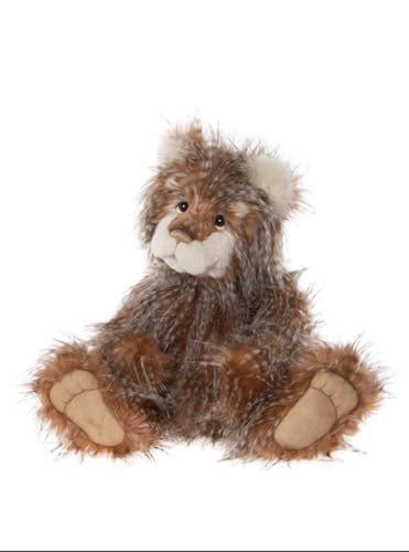 Charlie Bears – Bonfire Toffee | 2023 Collectable Teddy Bear Brown Plush Handmade Soft Stuffed