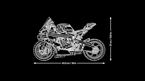 LEGO 42130 Technic BMW M 1000 RR Motorbike Model Kit