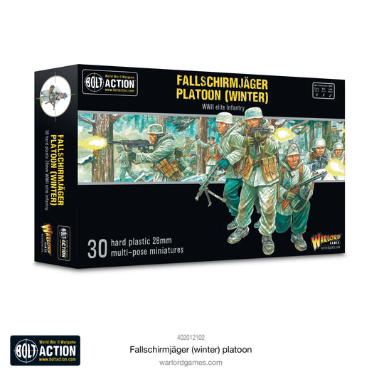 Bolt Action - German Fallschirmjäger (Winter) Platoon - Warlord Games