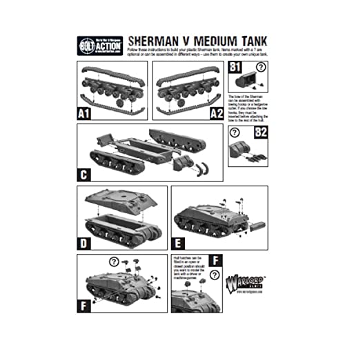 Bolt Action - Sherman Tank Troop - 28mm - Warlord Games
