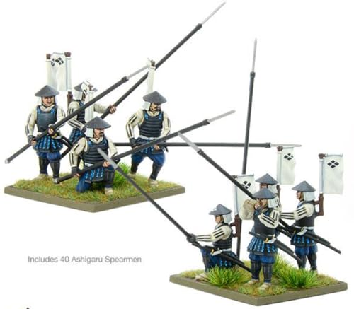 Samurai Starter Army - 28mm Scale Plastic Miniatures for Pike & Shotte - Warlord Games
