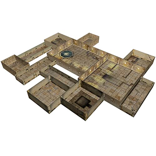Tenfold Dungeon : The Castle - Modular Roleplaying Terrain Set - Gale Force Nine