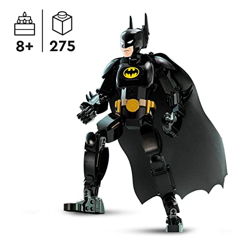 LEGO 76259 DC Batman Construction Figure, Super Hero Buildable Toy with Cape