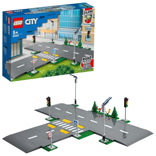 LEGO 60304 City Road Plates Building Set with Traffic Lights