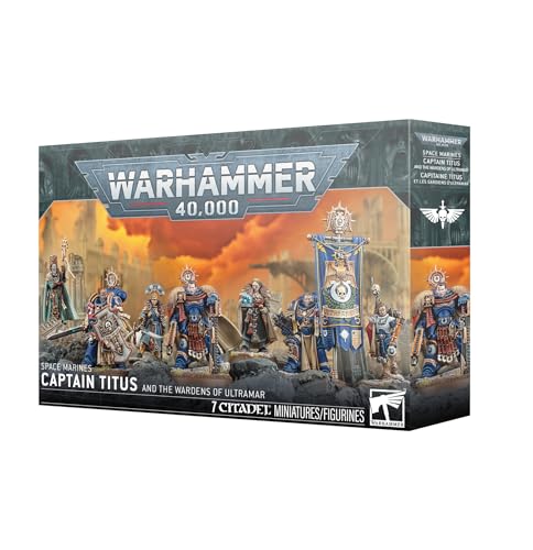 Space Marines - Ultramarines : Captain Titus & The Wardens of Ultramar - Warhammer 40K - Games Workshop