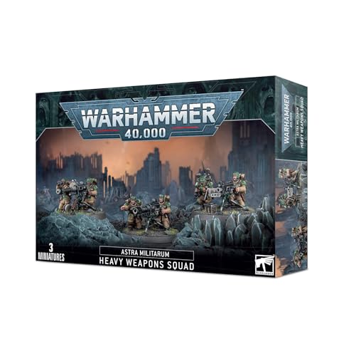 Games Workshop - Warhammer 40,000 - Astra Militarum : Cadian Heavy Weapons Squad (2023 Edition)