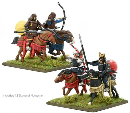 Samurai Starter Army - 28mm Scale Plastic Miniatures for Pike & Shotte - Warlord Games