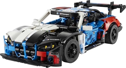 LEGO 42226 Technic BMW M4 GT3 EVO Race Car Toy - Model Kit with V6 Engine, Steering & Opening Doors
