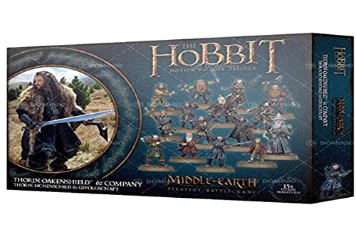 Middle-Earth - The Hobbit / Lord of The Rings : Thorin Oakenshield & Company - Games Workshop FBA