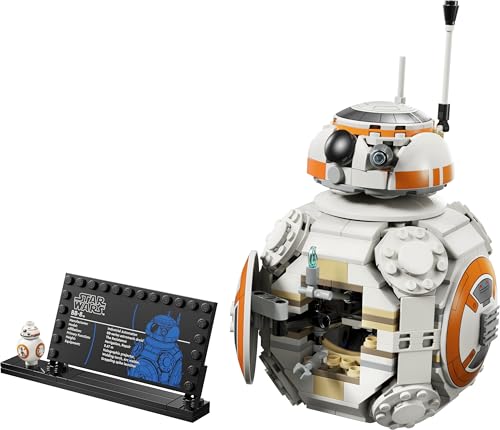 LEGO 75452 Star Wars 75452 BB-8 Astromech Droid Figure Model Kit - Building Toy with Spinning Head & Wheel