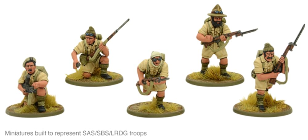 Bolt Action - British Army Commonwealth Infantry - 28mm Scale - Warlord Games