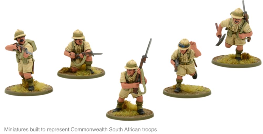 Bolt Action - British Army Commonwealth Infantry - 28mm Scale - Warlord Games