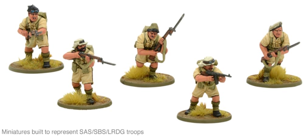 Bolt Action - British Army Commonwealth Infantry - 28mm Scale - Warlord Games