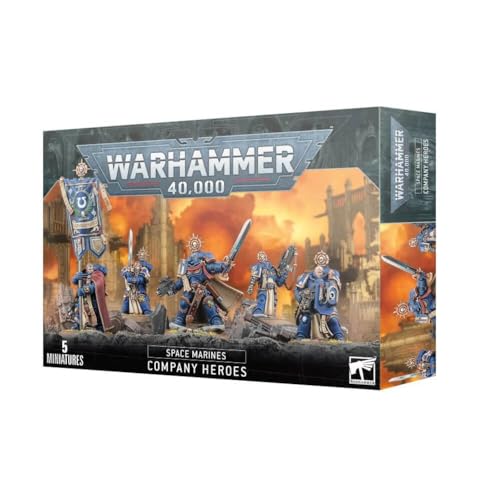 Games Workshop - Warhammer 40,000 - Space Marines : Company Heroes (2023 Edition)