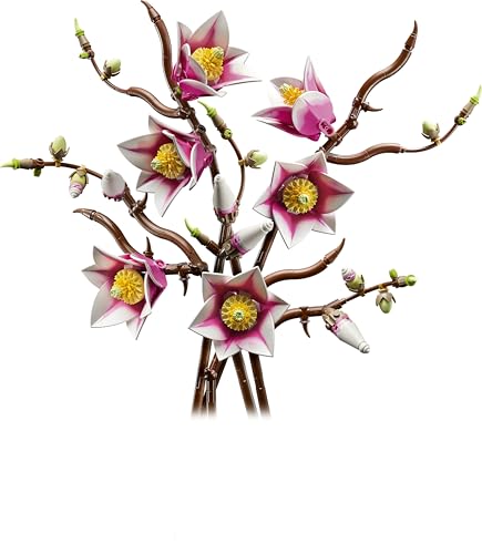 LEGO 11510 Botanicals Magnolia Branches - Artificial Flowers Set for Adults
