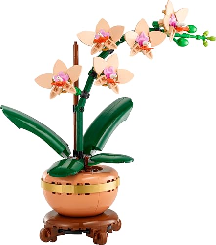 LEGO 10343 Botanicals Mini Orchid Artificial Flowers Building Set for Adults