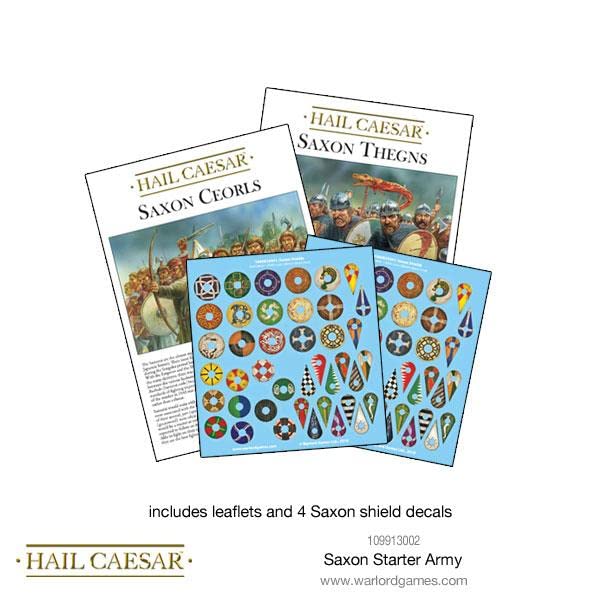 Hail Caesar - Saxon Starter Army - 28mm - Warlord Games