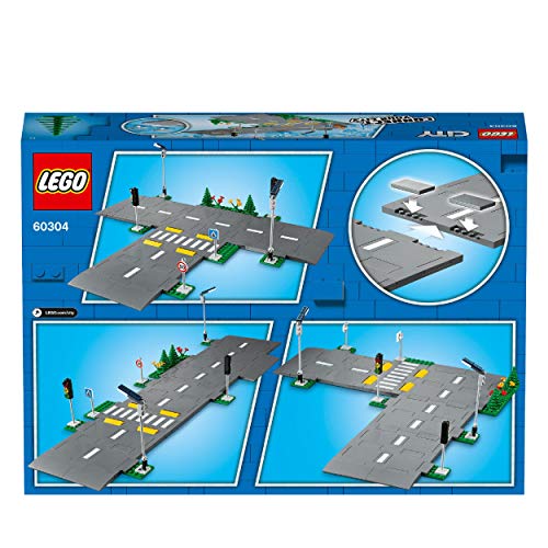 LEGO 60304 City Road Plates Building Set with Traffic Lights